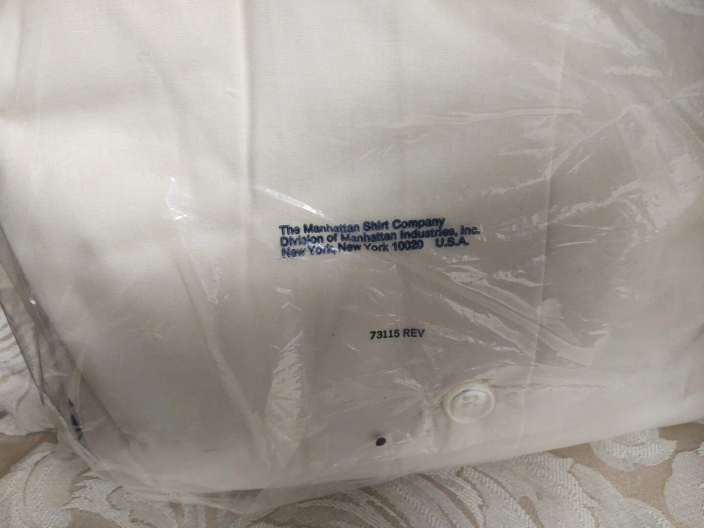 Vintage Munsingwear Pajama Set Lt Beige USA Men's Sz 5XL 62-64 chest BIG Man NOS