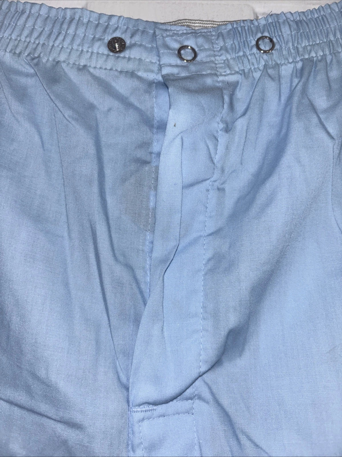 Savile Row Blue Two Piece Pajama Set Size Medium