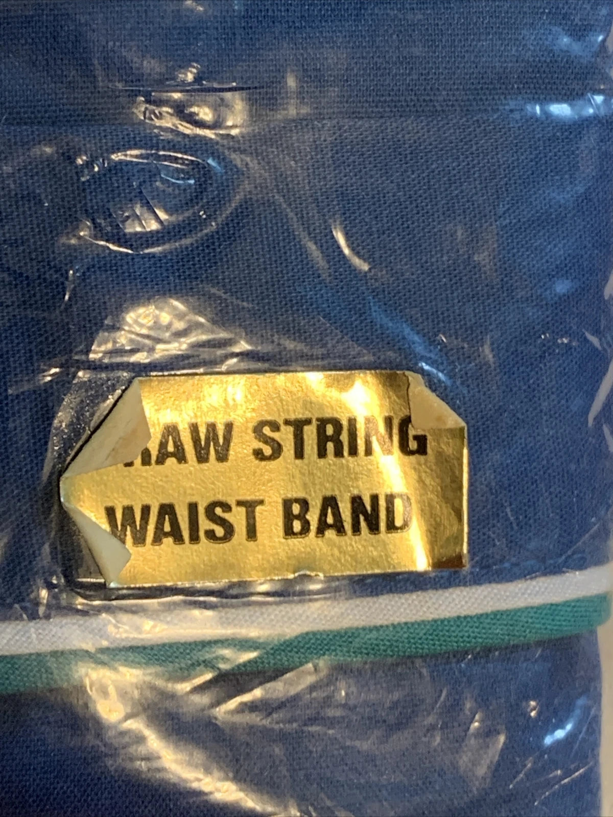 VTG NIP Hanover Square Pajamas Long Sleeve Top & Pants Blue XL