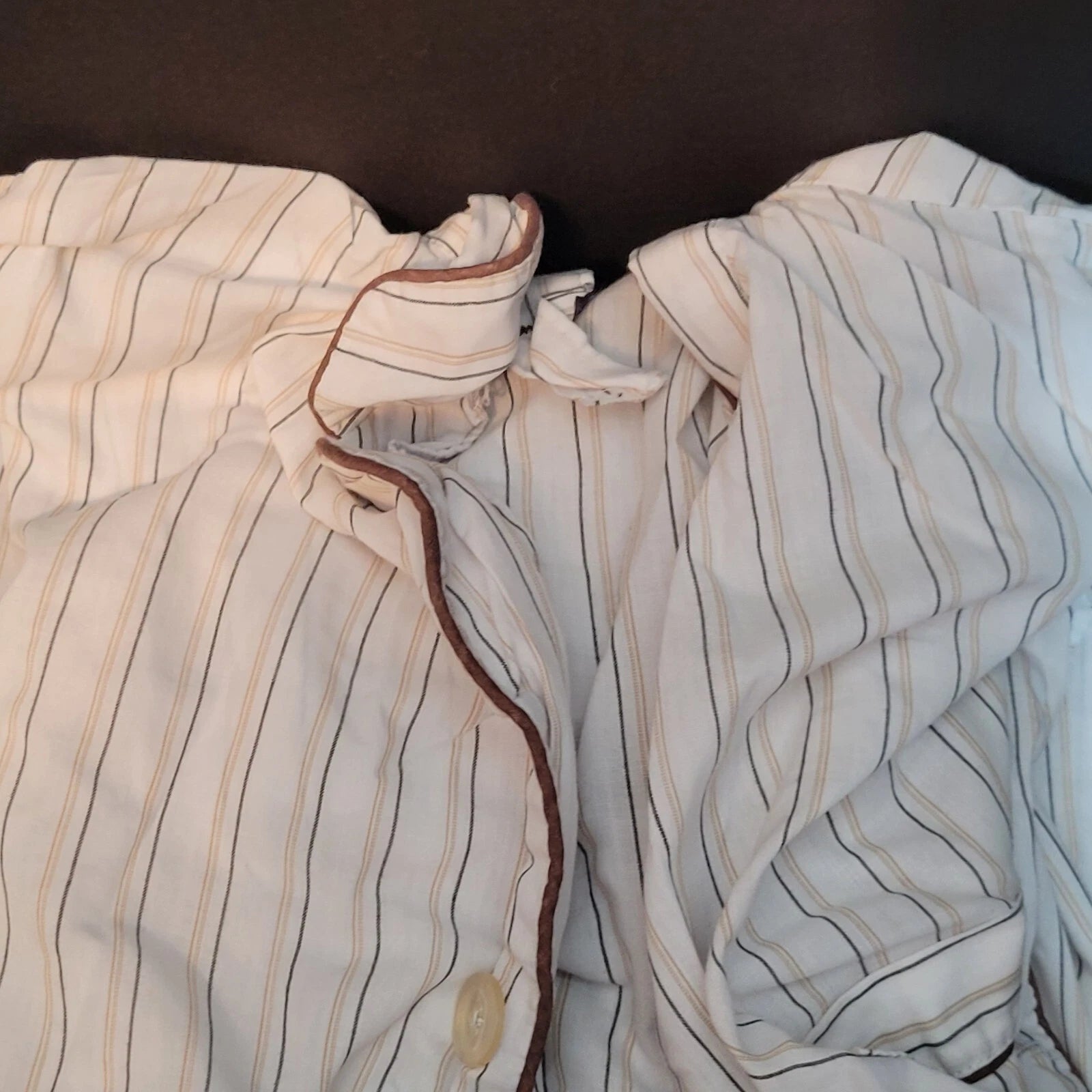 Vintage Pajamas Lot Mens Oscar De La Renta 4 Sets Tops Bottoms Medium