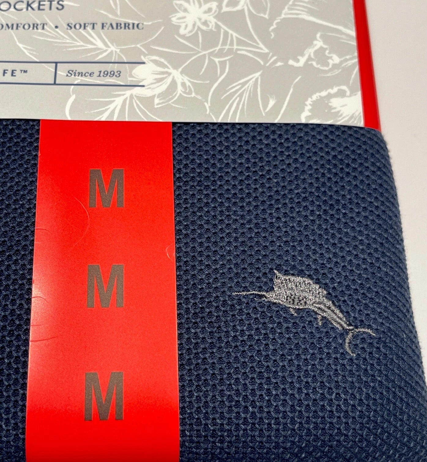 Tommy Bahama Pajamas Blue & Grey Men’s lounge Set Pants Shirt Thermal-Sz.Medium