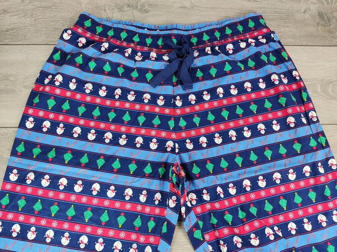 NEW Boux Avenue Multi Festive Mens PYJAMA SET Lounge Christmas Print LARGE A751