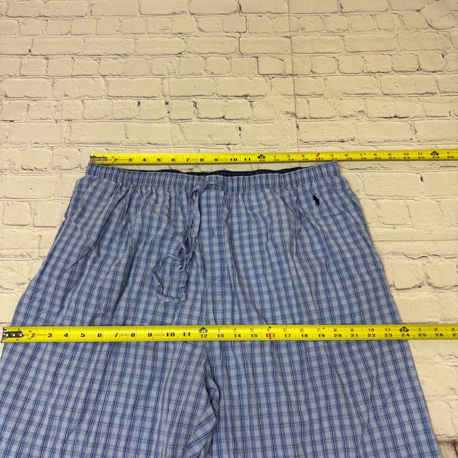 Polo Ralph Lauren Men Sleepwear PJ Pajama Set Size XL X-Large Blue D013 -11