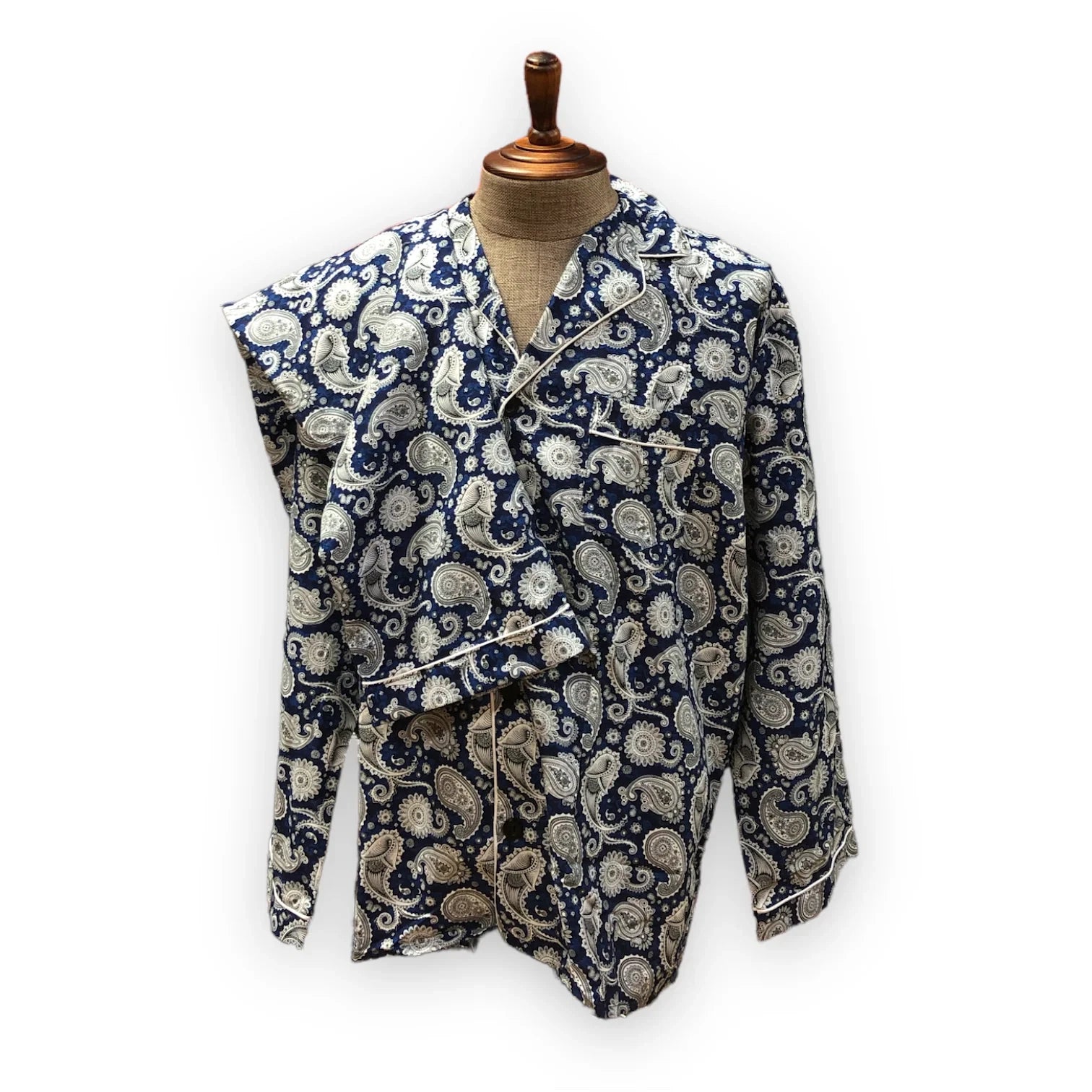 SERGIO LOUIS - Men's Two-Piece Microfibre Pajama Set with Matching Bottoms