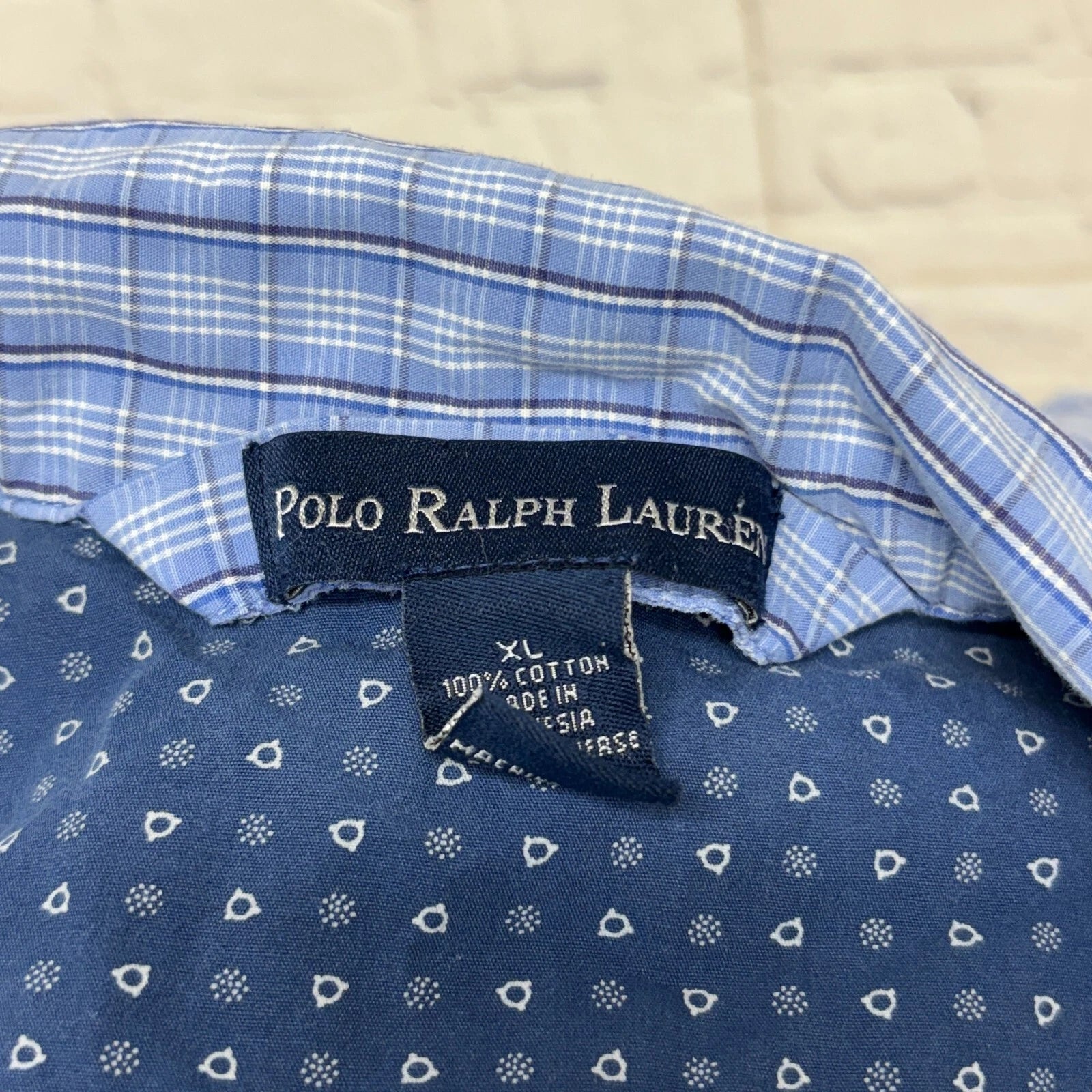 Polo Ralph Lauren Men Sleepwear PJ Pajama Set Size XL X-Large Blue D013 -11