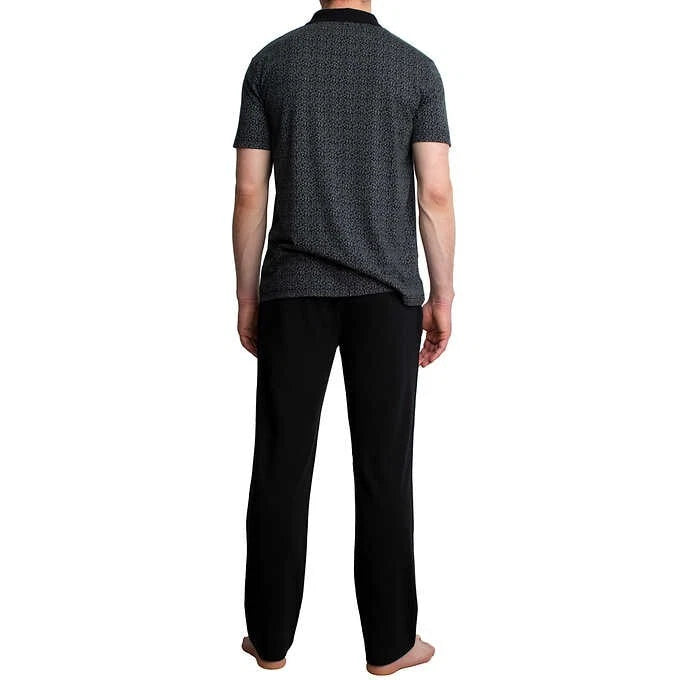 Robert Graham Men’s Pajama/Lounge Set Black,size Large L, NEW