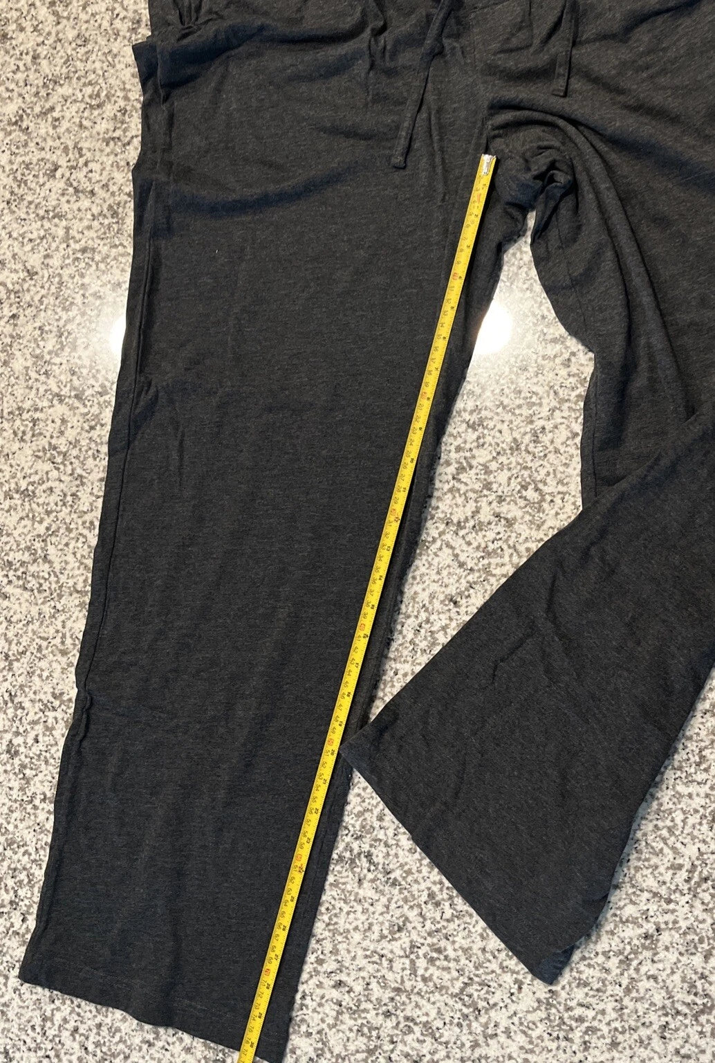 Sonoma Sleepwear 2 Piece Men Size L Dark Gray, Long Sleeve, Pockets,buttons.