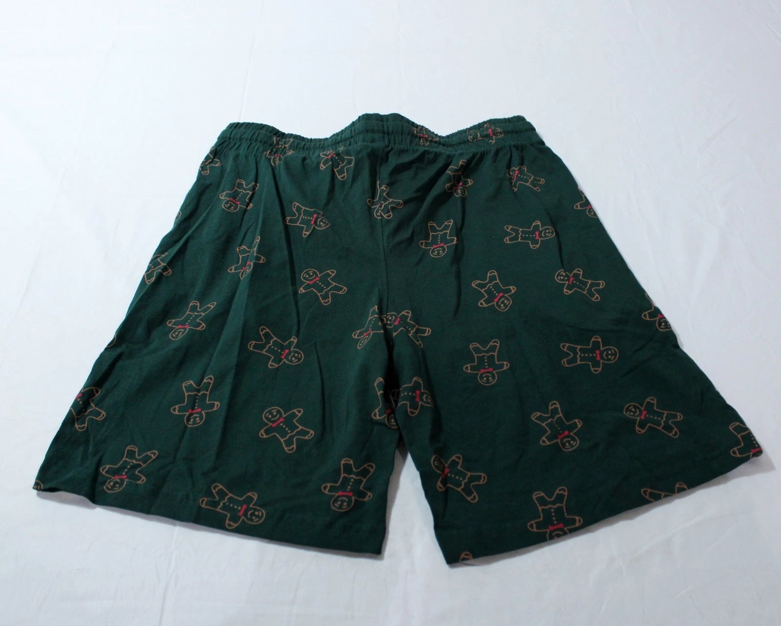 Reserved Men's Short Sleeve Winter Wonders Graphic Pajama Set AC2 Green Small