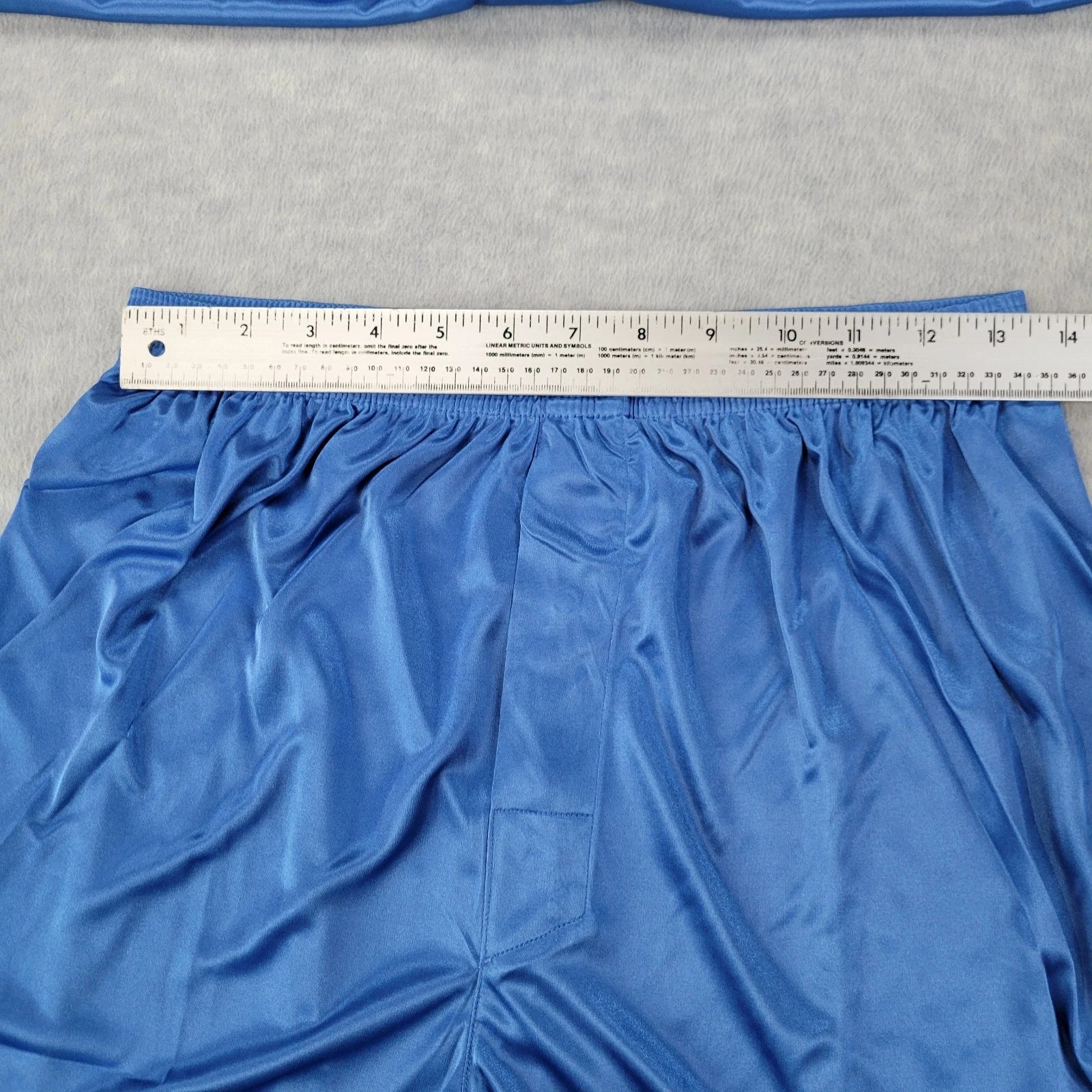 Stafford Pajama Set Satin Star Sapphire Sleepwear S/S Shirt & Shorts Mens M NWT