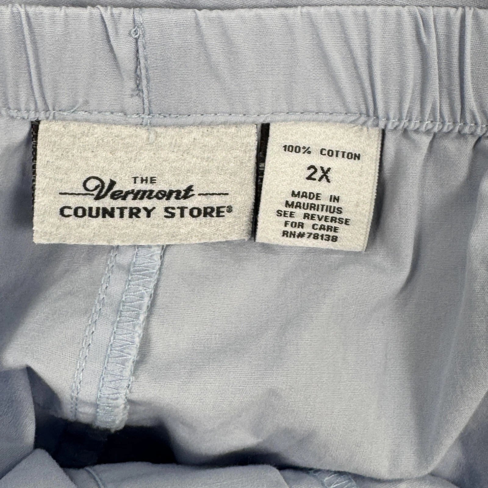 Vermont Country Store Pajama Set Mens 2XL Long Sleeve Button Up Pants Sleepwear