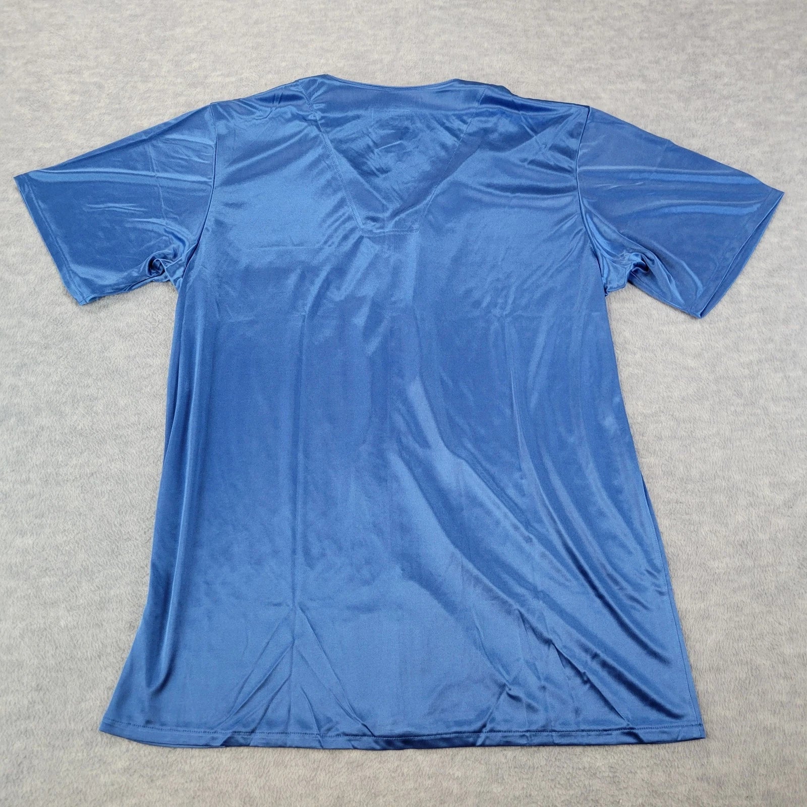 Stafford Pajama Set Satin Star Sapphire Sleepwear S/S Shirt & Shorts Mens M NWT