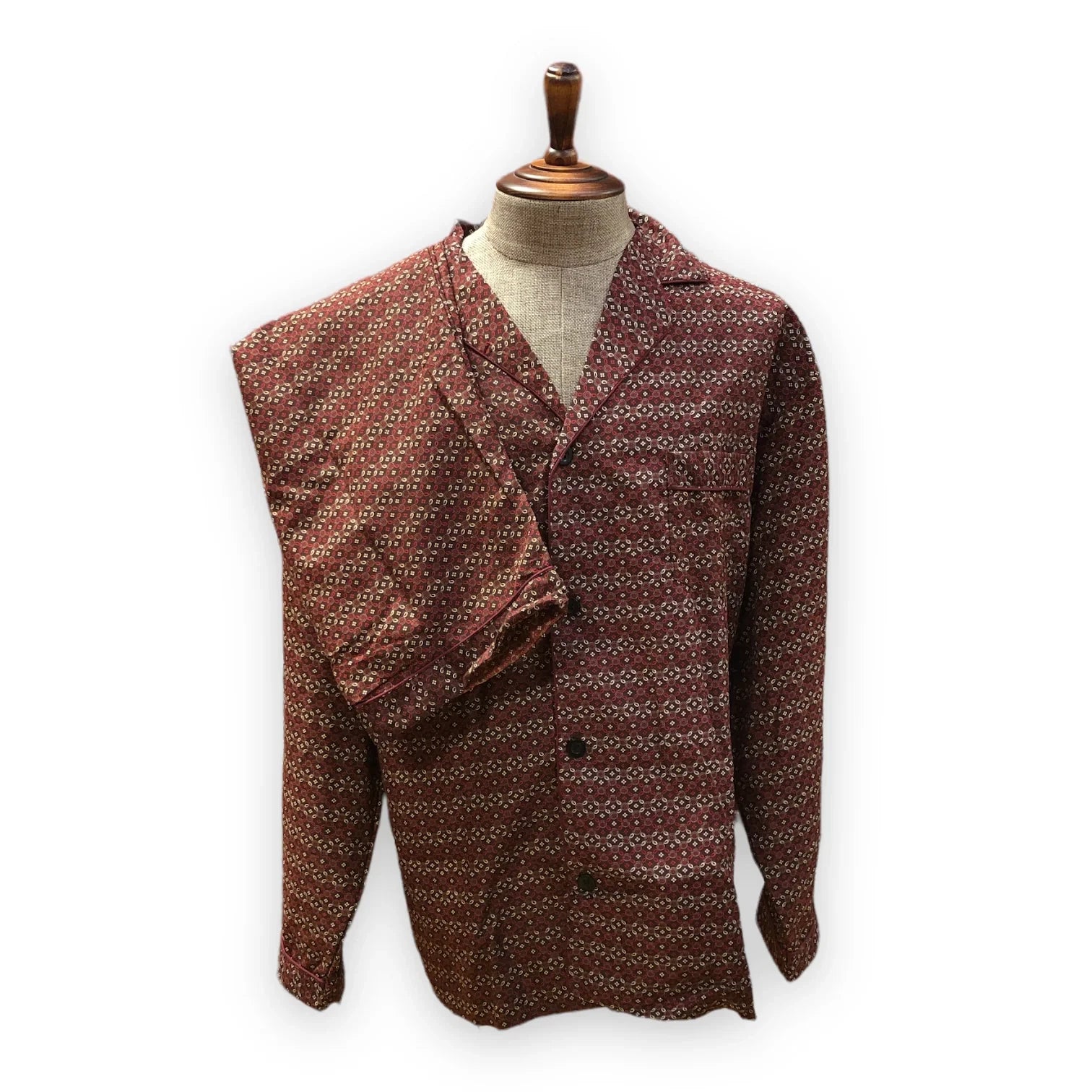 SERGIO LOUIS - Men's Two-Piece Microfibre Pajama Set with Matching Bottoms