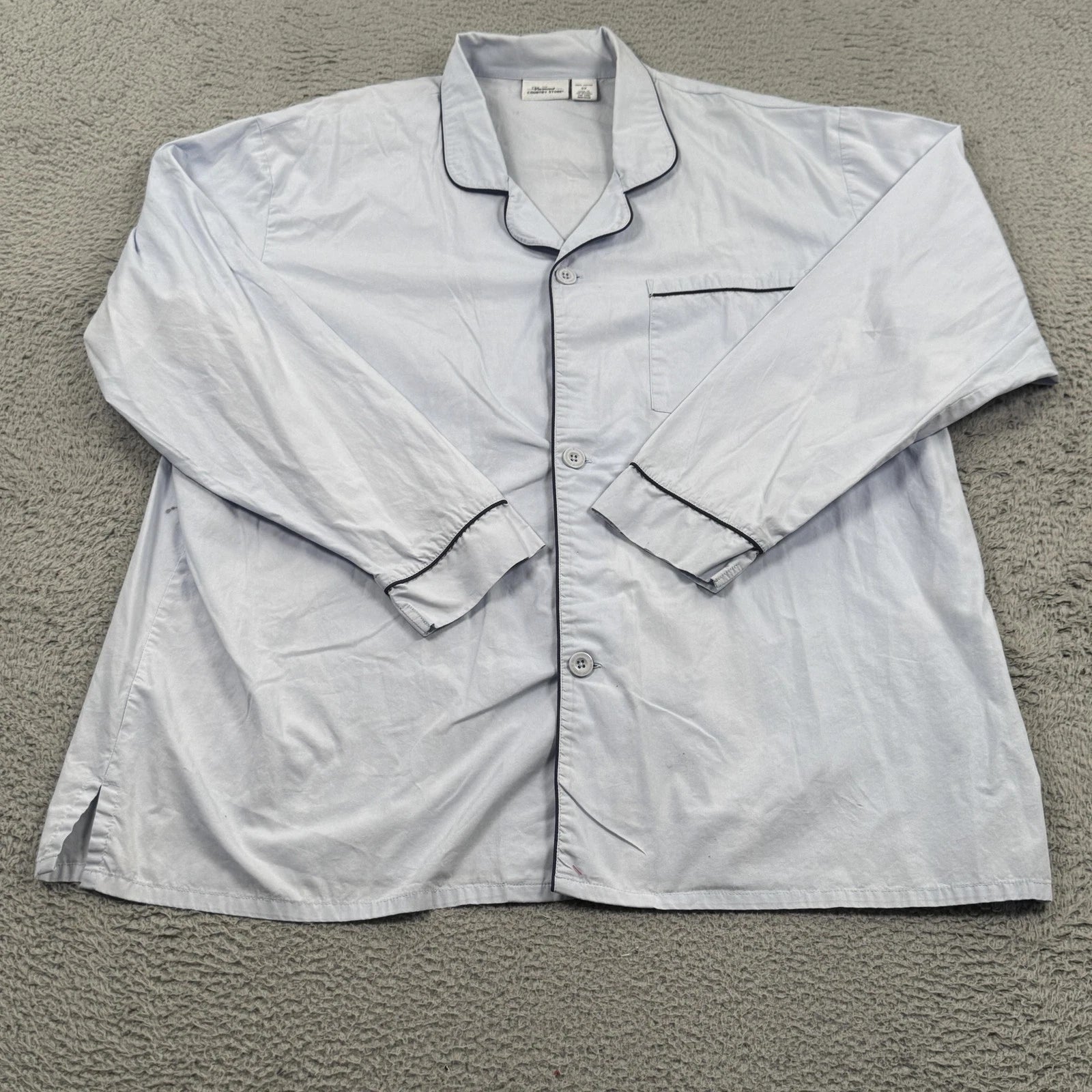 Vermont Country Store Pajama Set Mens 2XL Long Sleeve Button Up Pants Sleepwear