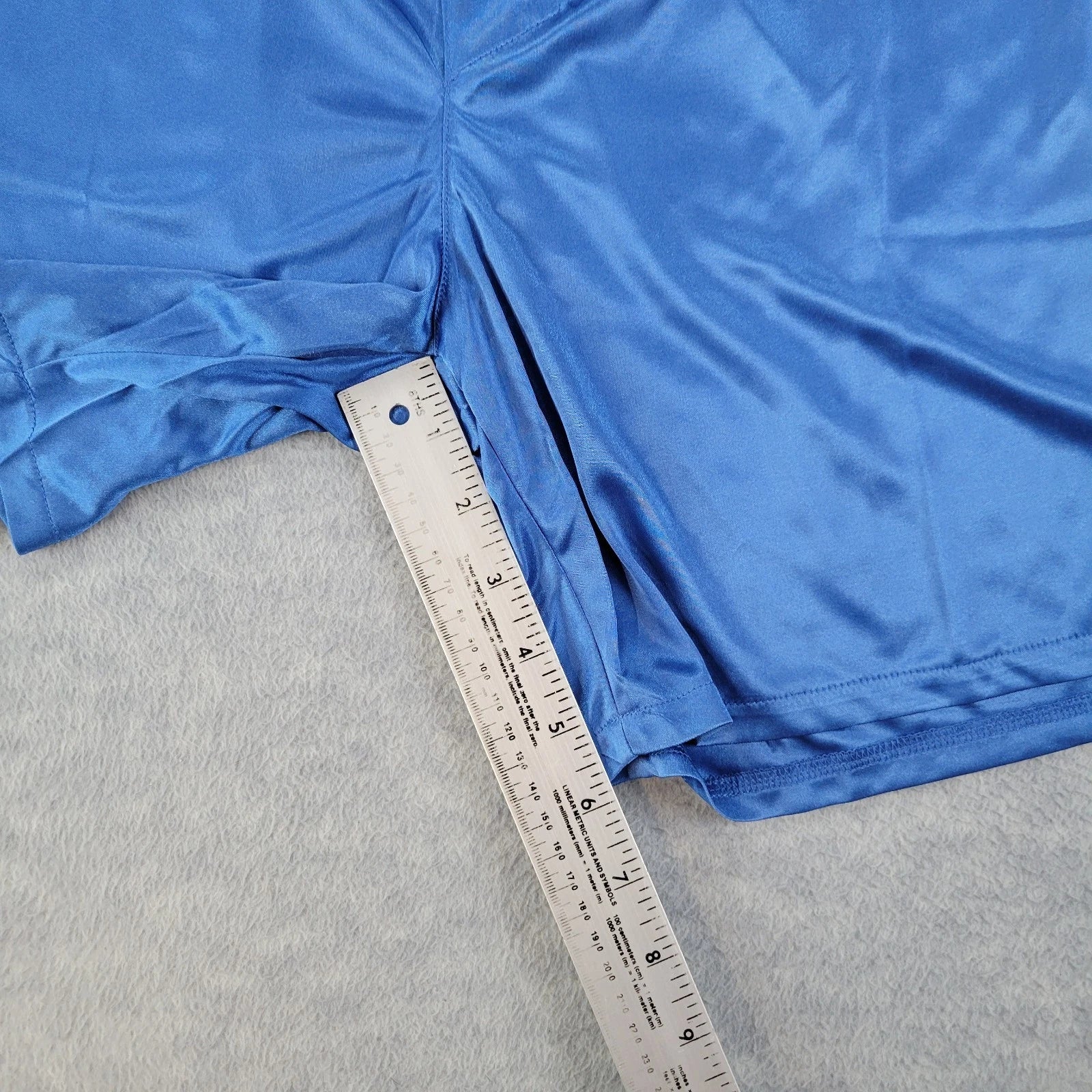 Stafford Pajama Set Satin Star Sapphire Sleepwear S/S Shirt & Shorts Mens M NWT