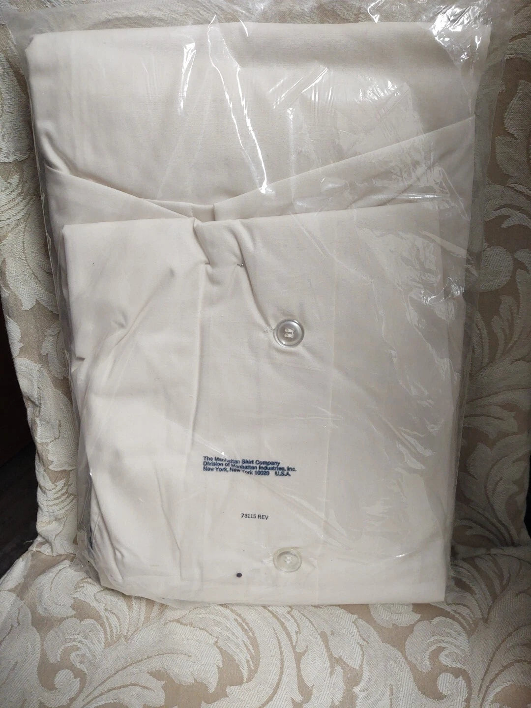 Vintage Munsingwear Pajama Set Lt Beige USA Men's Sz 5XL 62-64 chest BIG Man NOS