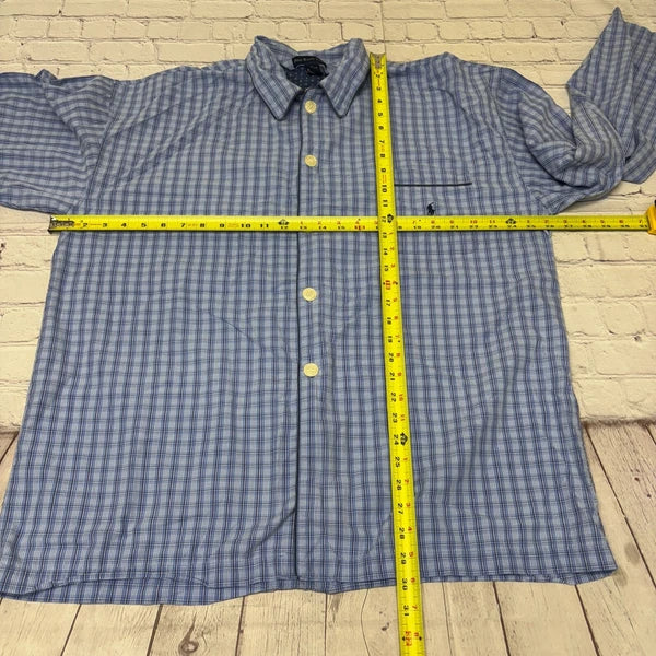 Polo Ralph Lauren Men Sleepwear PJ Pajama Set Size XL X-Large Blue D013 -11