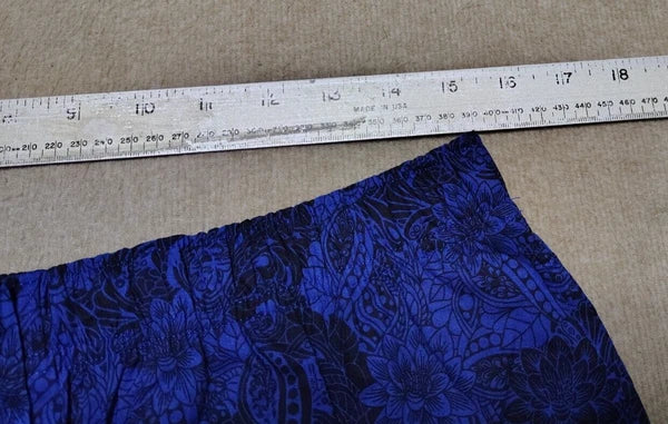 Robert Graham Men's Pajama 2-Piece Set Blue Black Floral Paisley Size Large NWT