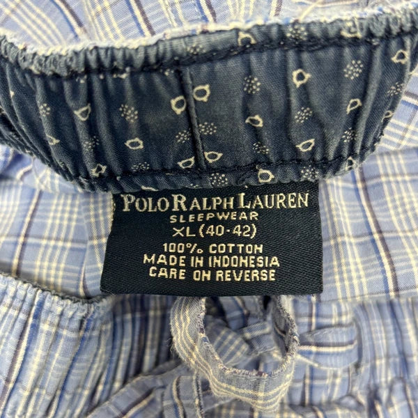 Polo Ralph Lauren Men Sleepwear PJ Pajama Set Size XL X-Large Blue D013 -11