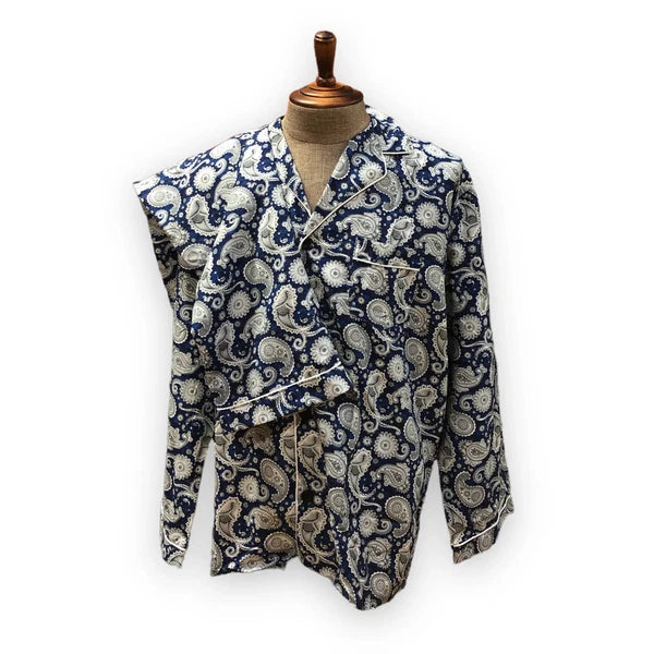 SERGIO LOUIS - Men's Two-Piece Microfibre Pajama Set with Matching Bottoms