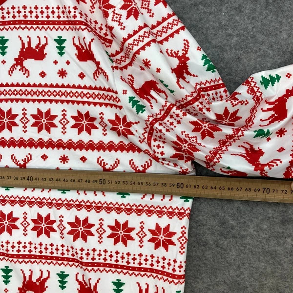 Unbranded Christmas Pyjamas Mens Size 2XL Two Piece Shirt Pants 10303