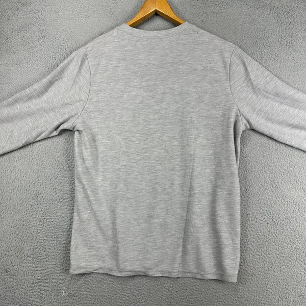 Tommy Bahama Island Sleepwear Mens 2 Piece Pajama Set Large Grey Blue Jogger NEW