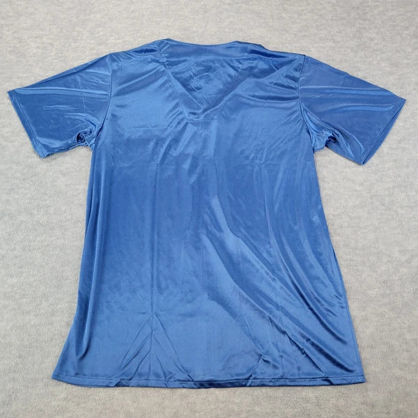 Stafford Pajama Set Satin Star Sapphire Sleepwear S/S Shirt & Shorts Mens M NWT