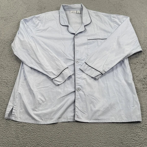 Vermont Country Store Pajama Set Mens 2XL Long Sleeve Button Up Pants Sleepwear