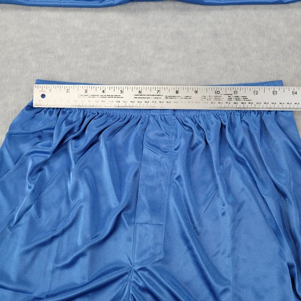 Stafford Pajama Set Satin Star Sapphire Sleepwear S/S Shirt & Shorts Mens M NWT