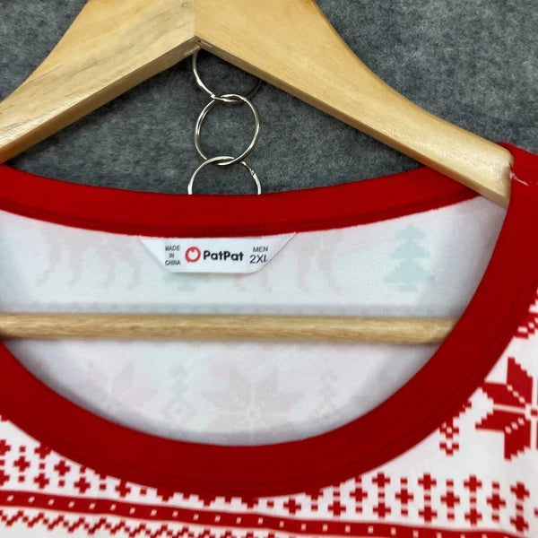 Unbranded Christmas Pyjamas Mens Size 2XL Two Piece Shirt Pants 10303