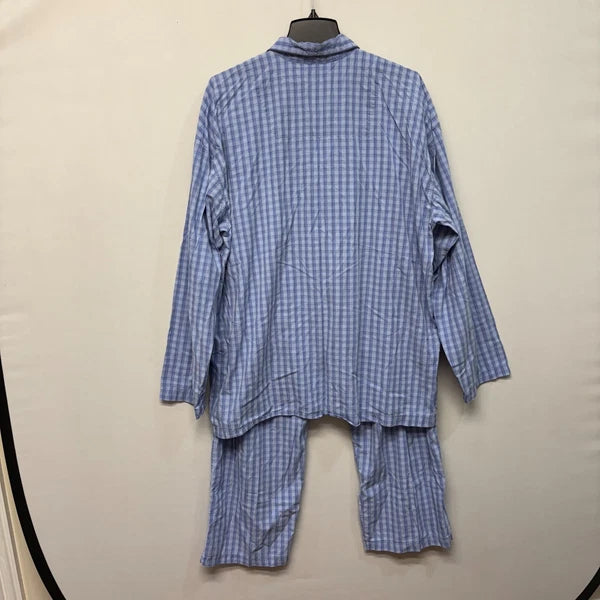 Polo Ralph Lauren Men Sleepwear PJ Pajama Set Size XL X-Large Blue D013 -11