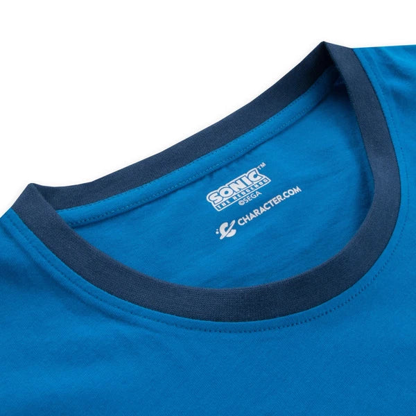 Sonic The Hedgehog Mens Pyjamas | Gaming Merch | Blue Pyjamas for Men