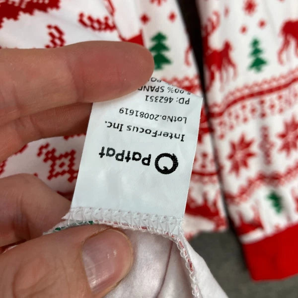 Unbranded Christmas Pyjamas Mens Size 2XL Two Piece Shirt Pants 10303