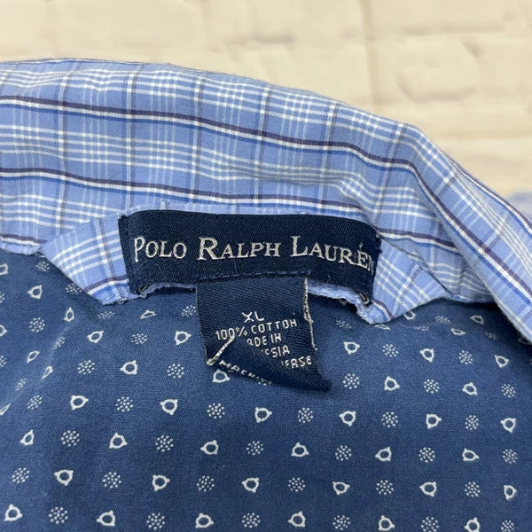 Polo Ralph Lauren Men Sleepwear PJ Pajama Set Size XL X-Large Blue D013 -11