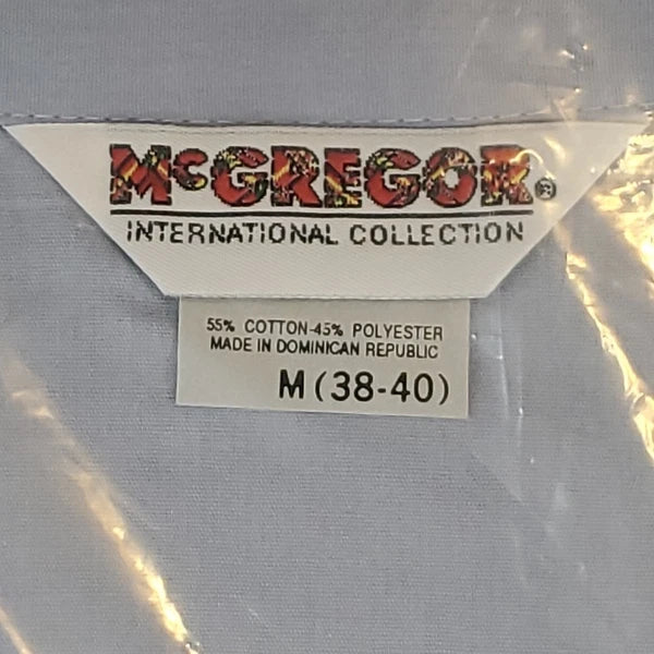 VTG McGregor international collection Long Sleeve blue 2 piece Pajama Set Medium