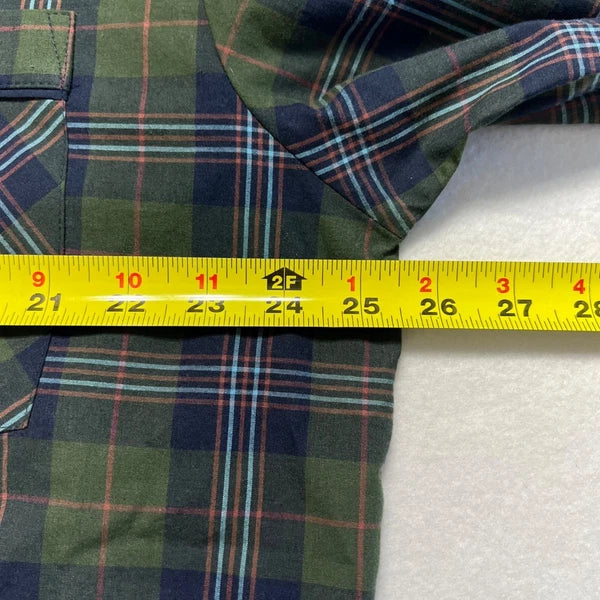 Stafford Men's Regular Fit Olive Plaid 2 Pieces Sleepwear Set Size XL Olive NWT