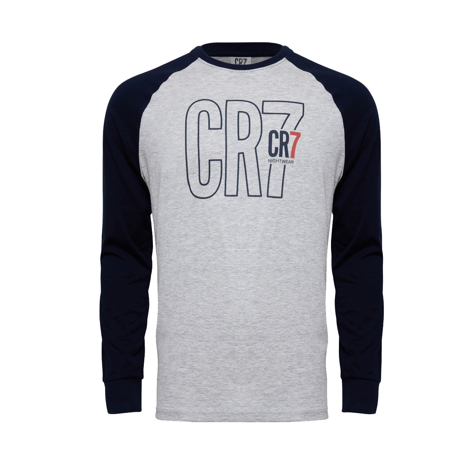 CR7 Boys Pyjama Long Sleeve Top & Bottoms Breathable Cotton Lounge Set