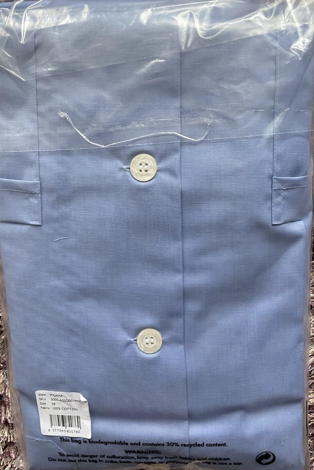 Derek Rose Men's  Pyjamas  Blue Lightweight Classic Fit,  S, M , L, XL  RRP£225