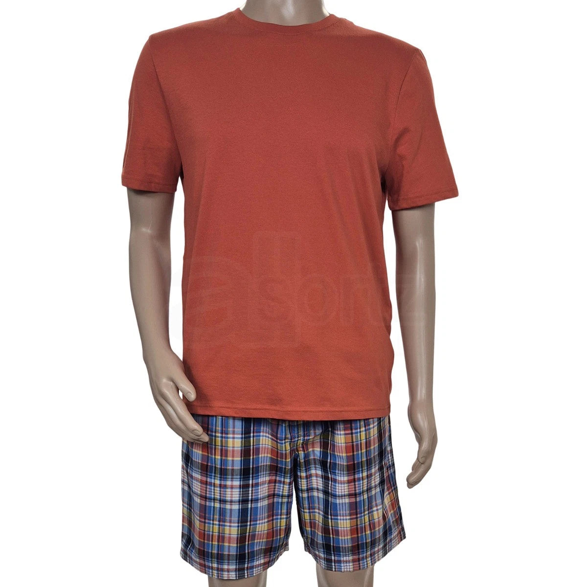 Mens Pyjama Loungewear Set ex M S Cotton Shorty Comfort Nightwear Gift UK Size