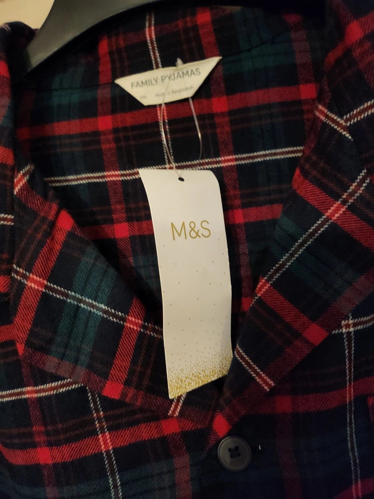 Marks And Spencer Men's Family Pyjamas Set,size 2XL