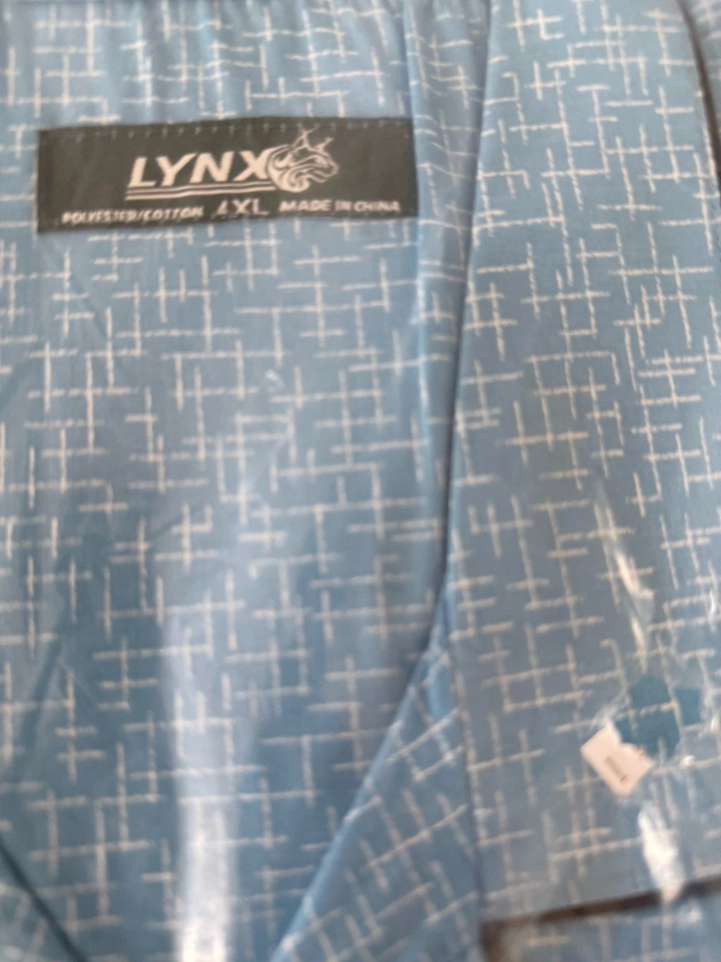 Mens Lynx Sizes 4 X L Bonnie Blue Short Sleeve Long Pant Pyjama Set Pjs