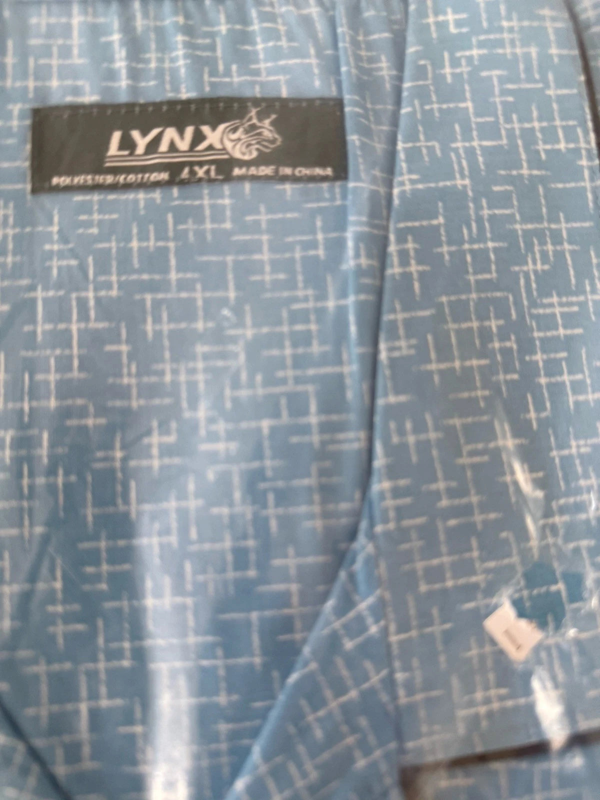 Mens Lynx Sizes 4 X L Bonnie Blue Short Sleeve Long Pant Pyjama Set Pjs