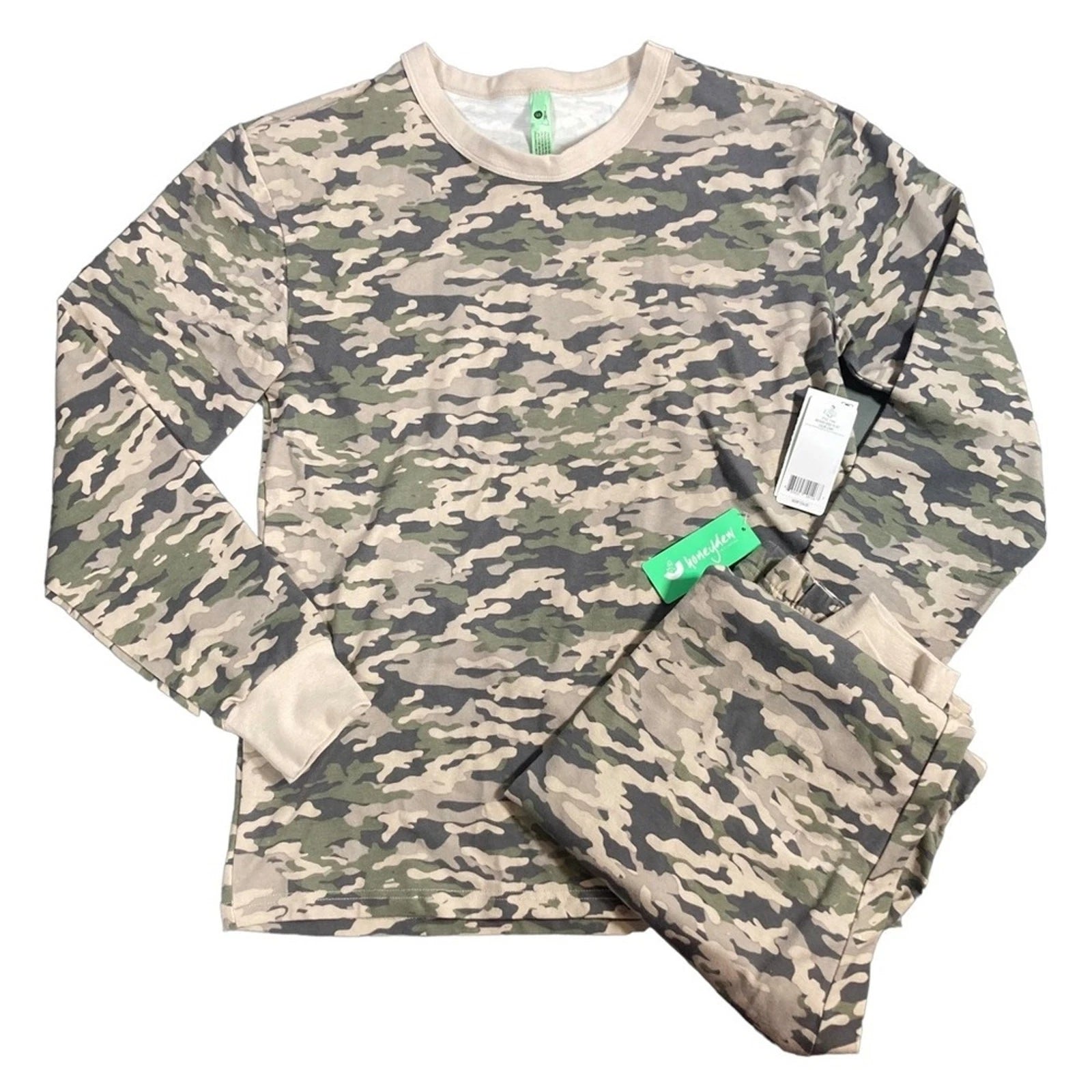 Honeydew Men's Brushed Jersey Camo Pajama Set Size S