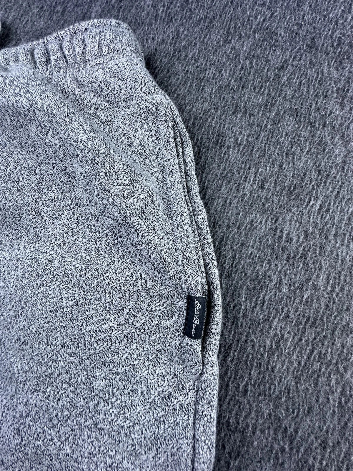 Eddie Bauer Pajama Set Mens Medium 2 Piece Blue Gray Long Sleeve Pants Lounge