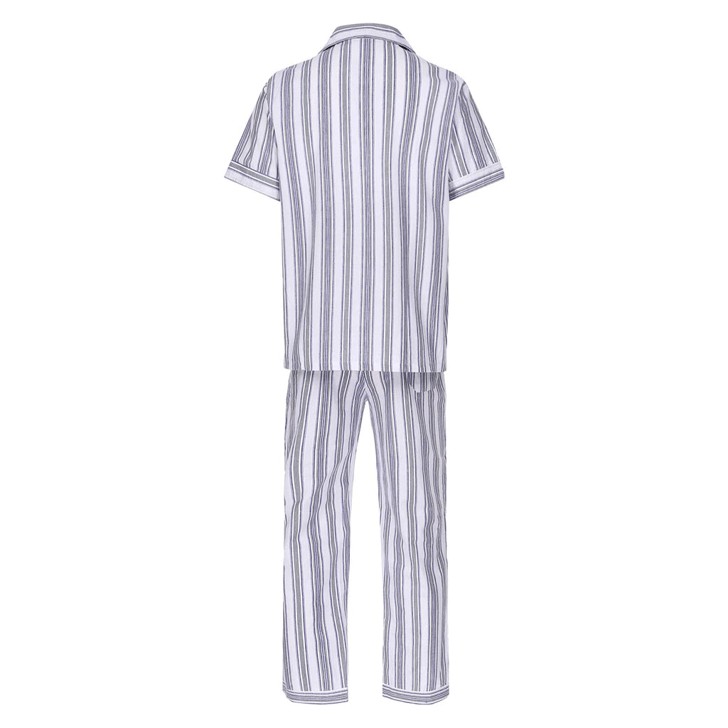 Mens Homewear Sleep Pajama Set Outfit Sleepwear Pockets Nightgown With Pants