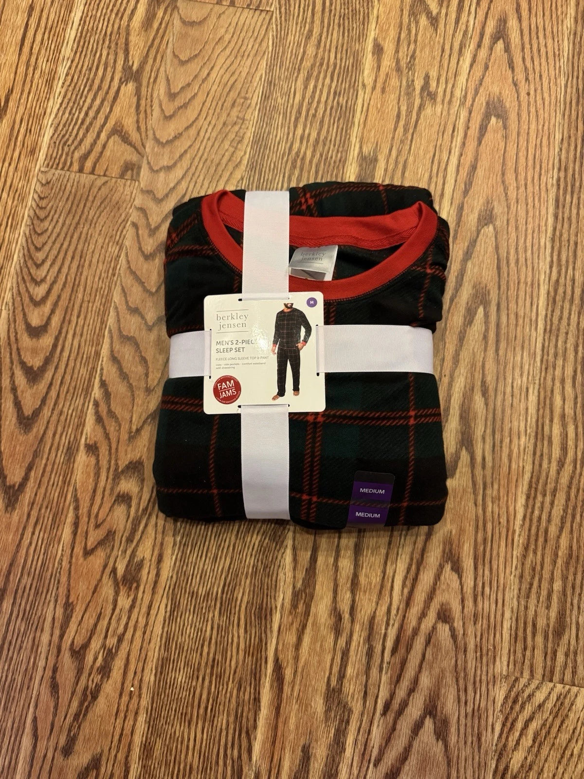 BNWT MENs BERKLY JENSEN 2 PIECE FLEECE SLEEP SET!!  Size M!!!