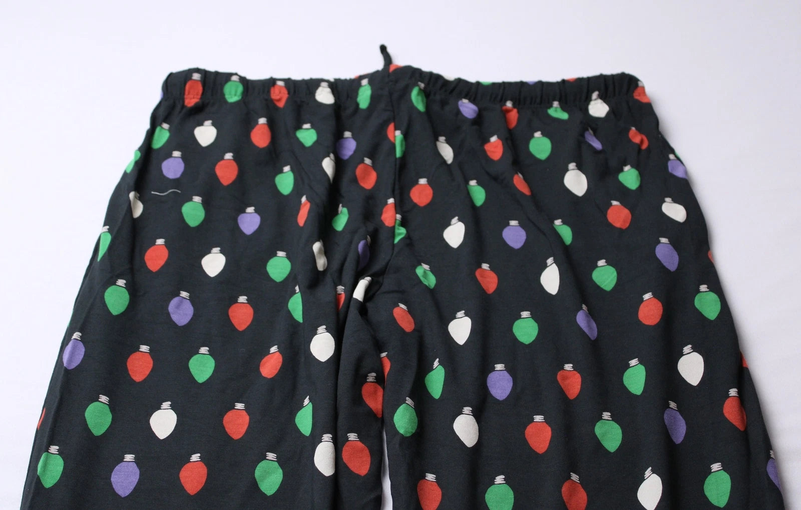 MeUndies Men's Long Sleeve Christmas Lights Pajama Set DM3 Multicolor Large