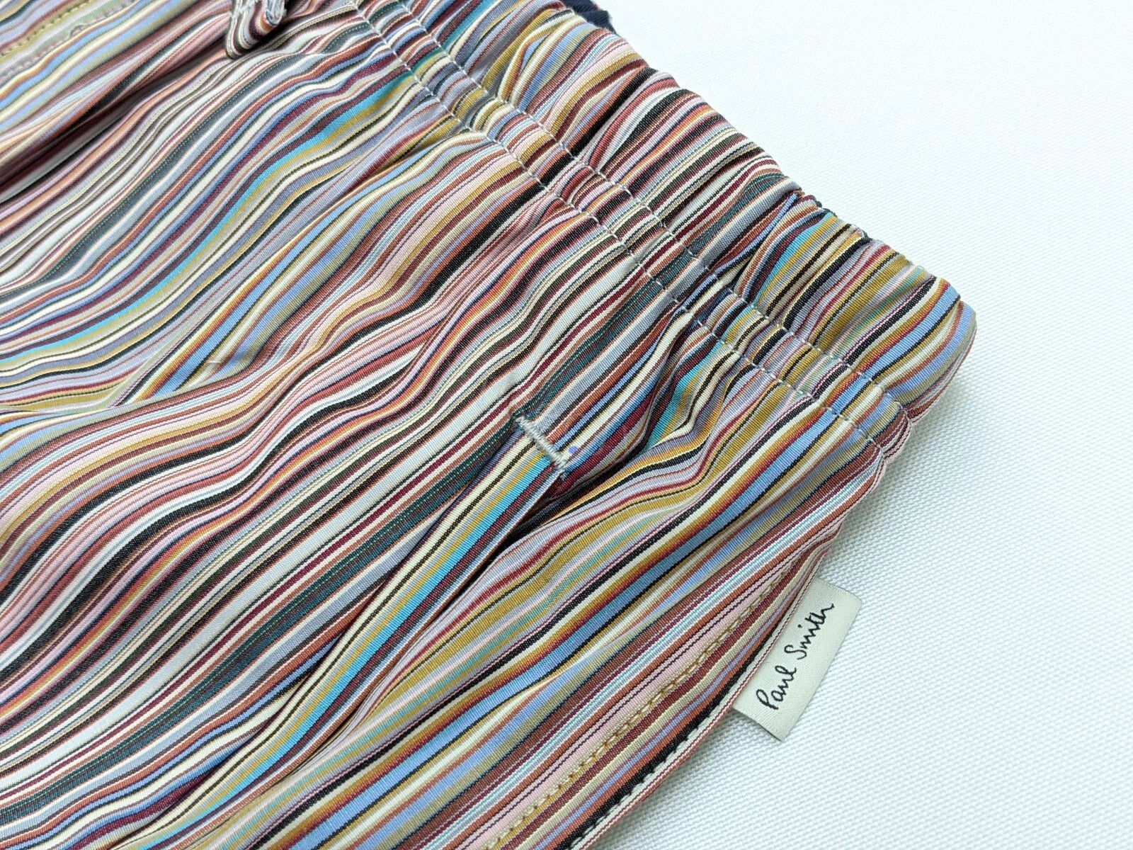 Paul Smith Pyjama Set - BNWT Signature Stripe Short Sleeve Top & Long Bottoms