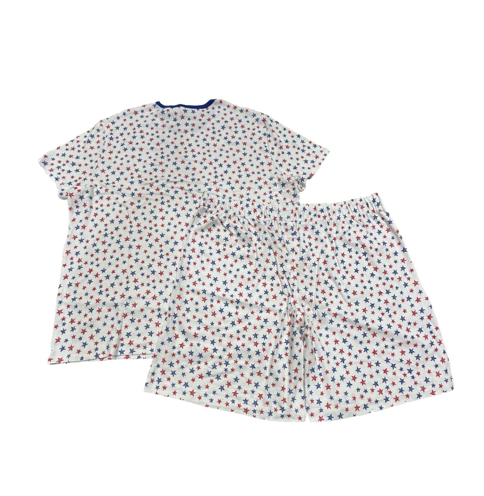 Men's Americana Matching Family Pajama Set - White XL Tall