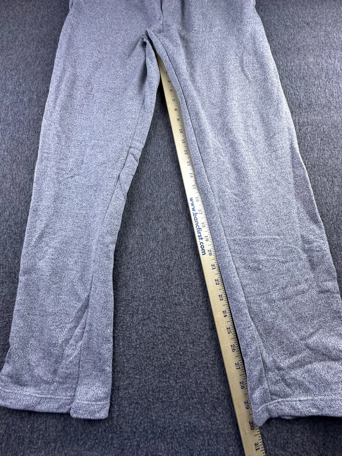 Eddie Bauer Pajama Set Mens Medium 2 Piece Blue Gray Long Sleeve Pants Lounge
