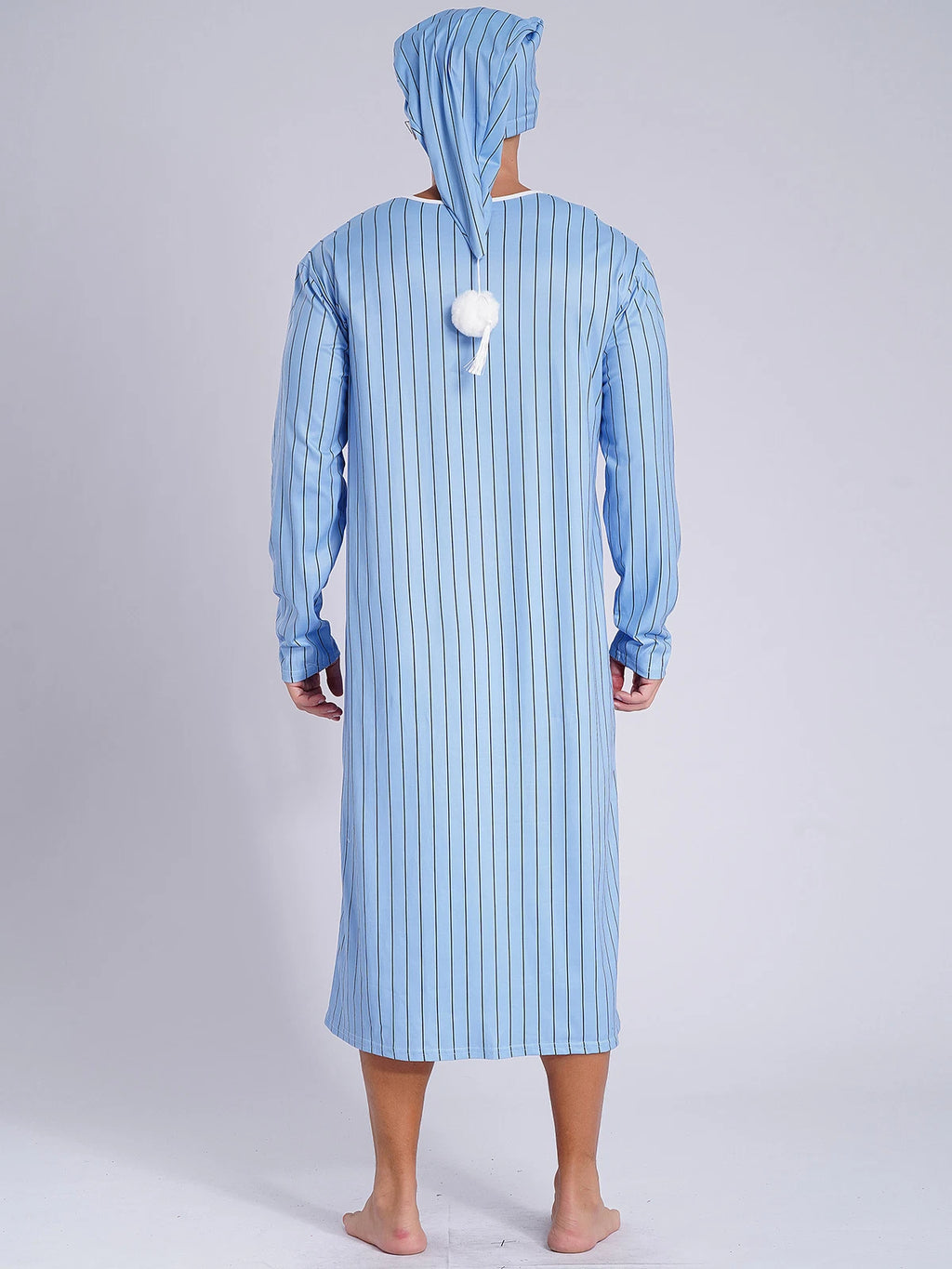 Mens Nightwear Sleeping Pajamas Halloween Nightgowns Arab With Hat Outfits Up